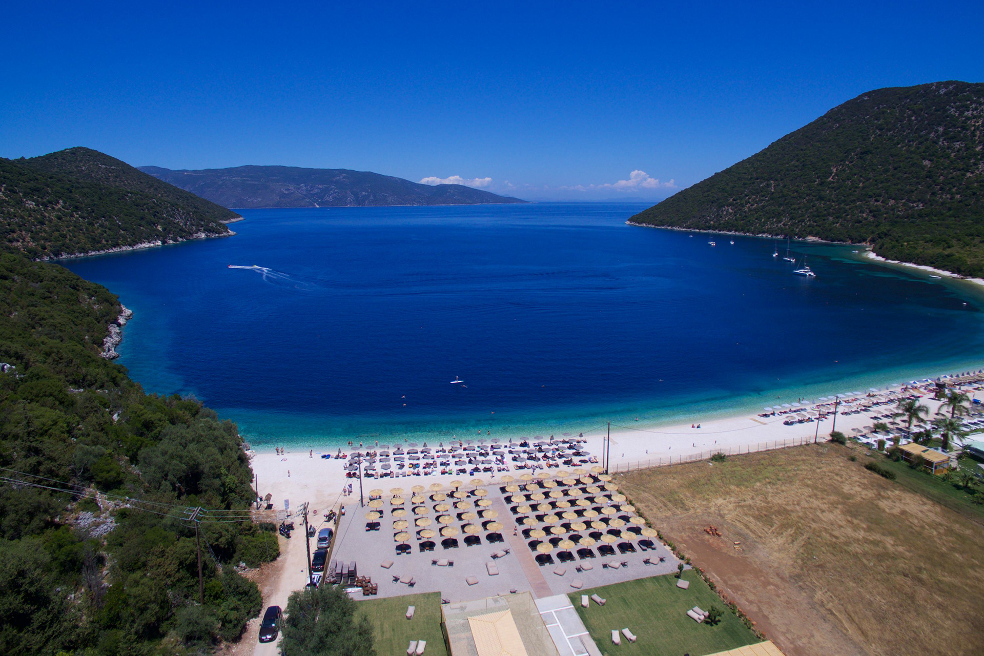 Petrecere pe plajă — Acron Antisamos, Sami, Kefalonia